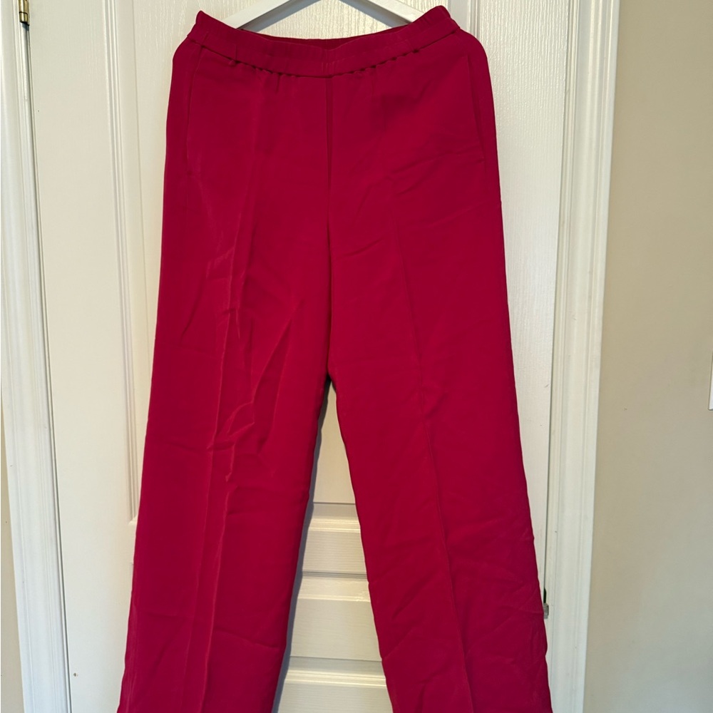MASSIMO DUTTI | Women's Fuchsia Pants